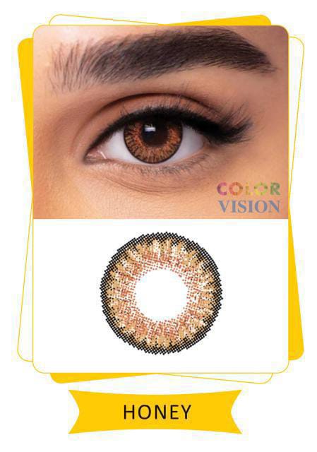 Color Vision - HONEY 2 Tones Contact Lens