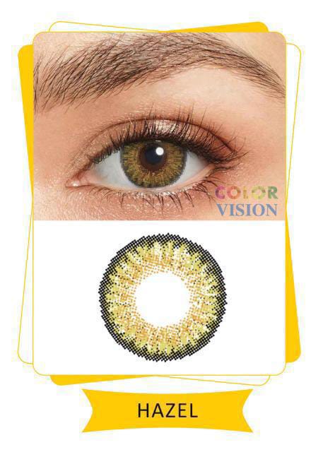 Color Vision - Hazel - 2 Tones Contact Lens