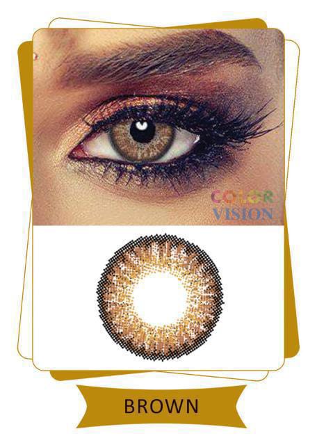 Color Vision - BROWN - 3 Tones Contact Lens