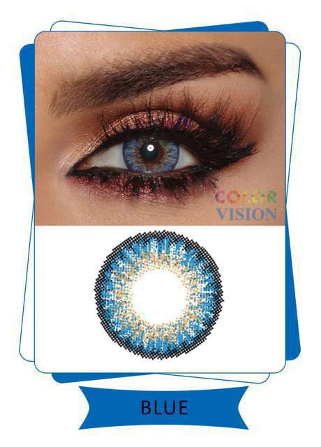 Color Vision - BLUE - 3 Tones Contact Lens